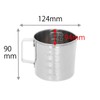 TAKAGI Stainless Steel Measuring Cup, Boxed, 16.9 fl oz (500