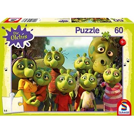 Schmidt Spiele 56393 Toad Adventures with the Olchis, 60 Pieces, Children's Puzzle, Multi-Coloured