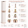 4-in-1 Electric Facial Hair Remover for Women – Rechargeable Lipstick