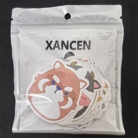 XANCEN 60 Pcs Animal Cartoon Stickers for Kids Teens Adults Animal Aesthetic Decals Vinyl Decal Pack Water Bottle Laptops Stationery Scrapbook Kawaii Kids Classroom Prize Stickers (Animal)