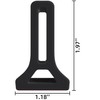 Duzzy 39 Inch Collapsible Shower Water Dam Shower Stopper Barrier