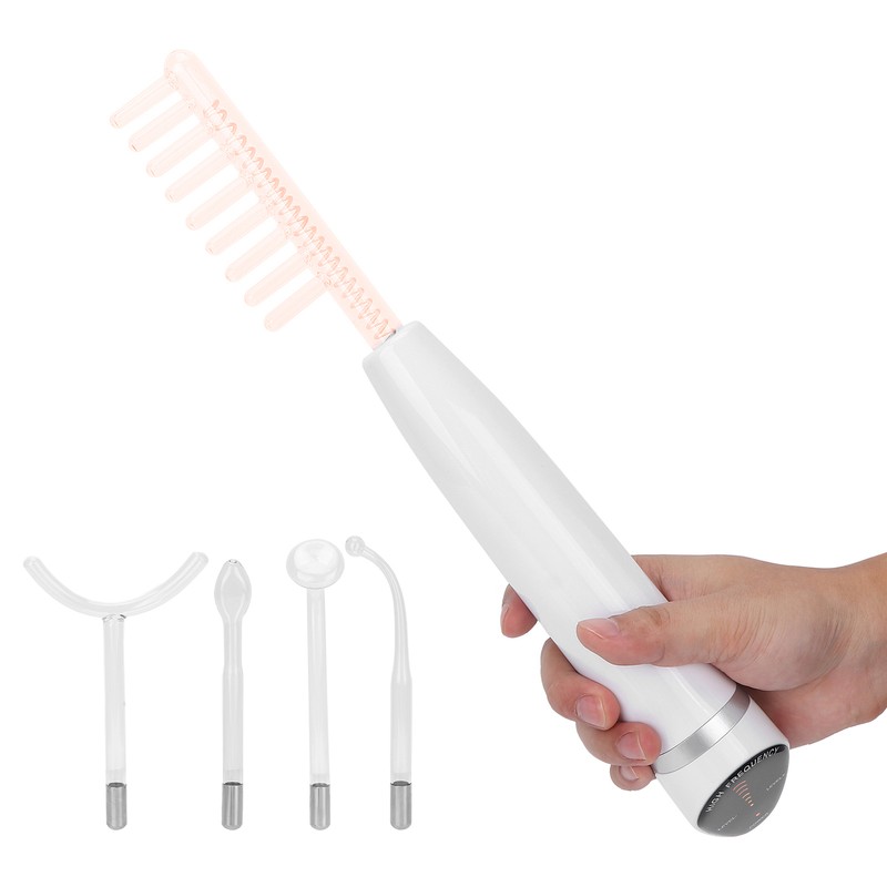 High Frequency Skin Therapy Wand Machine Portable Wrinkle Reducing Anti