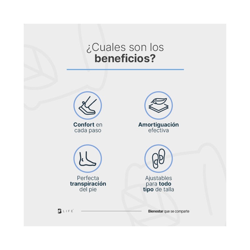 B Life ® Plantilla de Gel para Pies | Foot