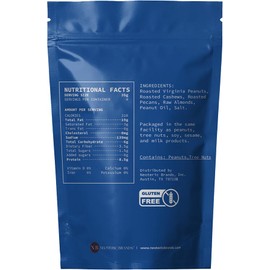 Many a Summer Mixed Nuts - Cashews, Pecans, Almonds, and Peanuts - 5oz Resealable Pouch