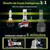 H11 H8 H9 LED Faros Delanteros de Auto, 38000LM 800%
