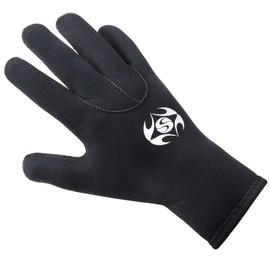 PAWHITS Wetsuit Gloves 3mm Neoprene Gloves Thermal Anti-slip Diving Gloves for Men Women (M) 1
