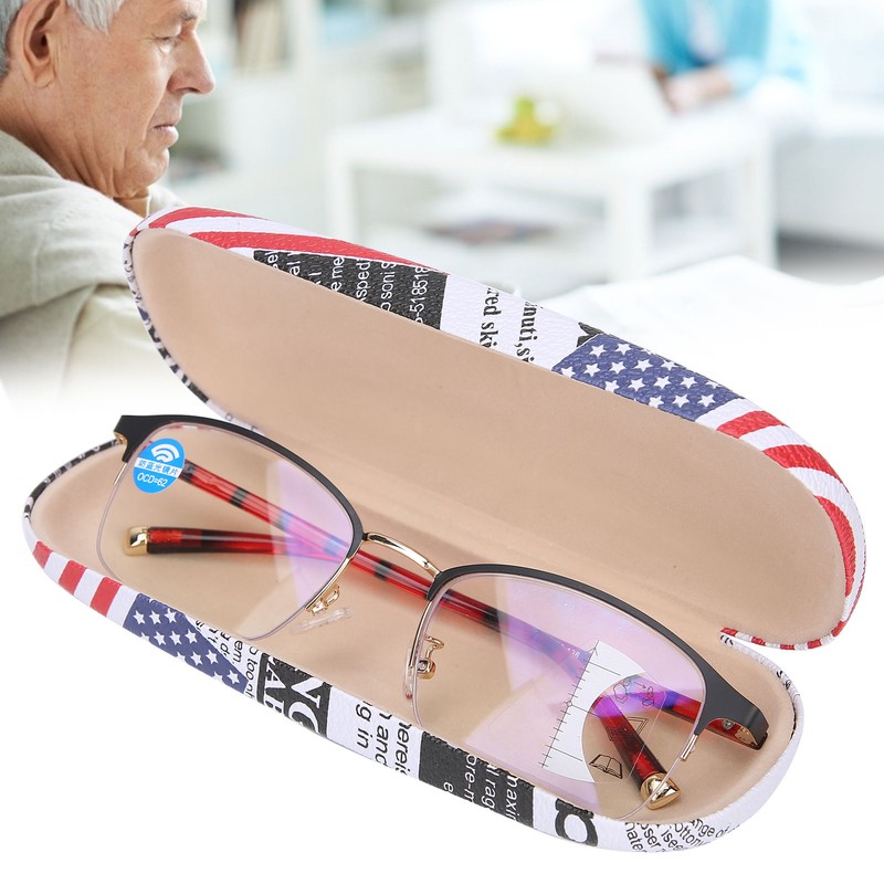 Zoom Presbyopic Glasses Blue Light Blocking Reading Glasses Unisex Elderly
