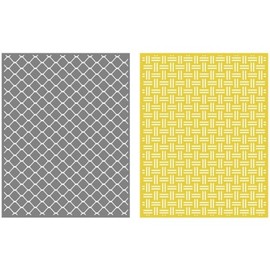 QUICKUTZ Lifestyle Crafts Chain 2-Pack Embossing Folder for Scrapbooking