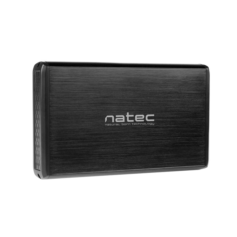 Natec Genesis nkz-0448 HDD Enclosure 3.5 "Black HDD/SSD Enclosure –