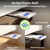 BedShelfie Bedside Shelf for Dorm Room Bunk Bed & Top