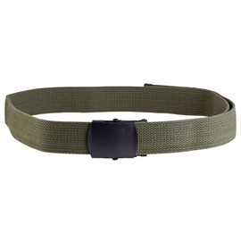 Mil-Tec US Trouser Belt Black Buckle 38 mm