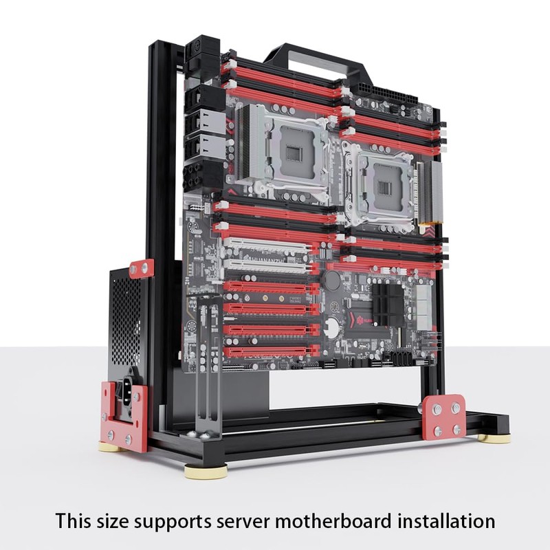 DALAIBUKESI DIY Aluminium Pc Open Case Computer Chassis Test Bench