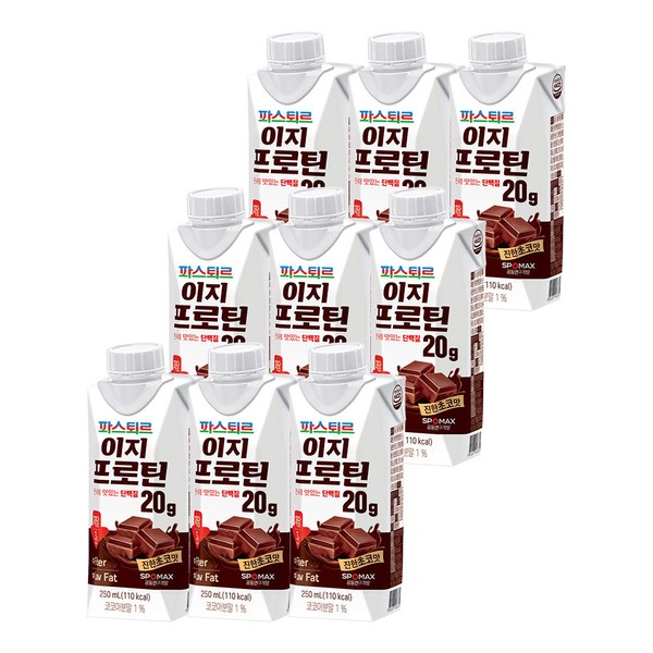 Lotte Well Food Pasteur Easy Protein Low Sugar Chocolate 250ml