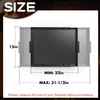 Memrita Fireplace Tray Large Size,Adjustable Ash Pan with Handles for