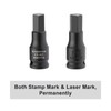 CASOMAN 84 Pieces 3/8" Dr. Master Hex & Torx Bit