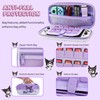 HYPERCASE Switch/Switch OLED Carrying Bag Cute Purple Bunny, Portable Switch/Switch