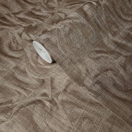 Zambaiti Parati Bronze Metallic Textured Faux Fabric sisal grasscloth Lines Wavy Wallpaper Rolls