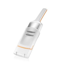 Tescoma Handy X-Sharp Reibe, Edelstahl, Weiß/Orange, 9.5 x 29.5 cm