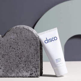 Disco Face Scrub for Men, Exfoliating and Cleansing, Removes Dead Skin and Build Up, All Natural and Paraben Free, Eucalyptus Scent, 3.53oz 100g