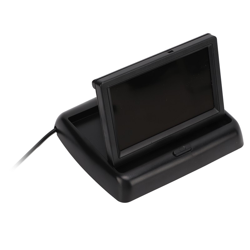 Car Baby Camera 4.3in Large Screen Clear Display 360° Rotating