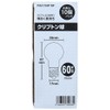 Yazawa P351754F10P Energy Saving Krypton Bulb, 60 W, Frost 10P