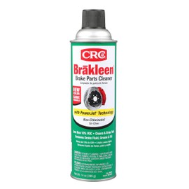 CRC (05050-12PK) Brakleen Non-Chlorinated Brake Parts Cleaner with PowerJet Technology - 14 oz., (Pack of 12)