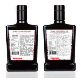 Oilala Extra Virgin Olive Oil, Robust Flavor, 2024 Gold Medal, Polyphenol Rich 707 mg/kg filtered,Italian Family Farm Puglia, Italy, Coratina, 2024/25 Harvest, 500ml (16.9 FL Oz)