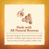 Candle by the Hour 80-Hour Vertical Candle, Eco-friendly Natural Beeswax