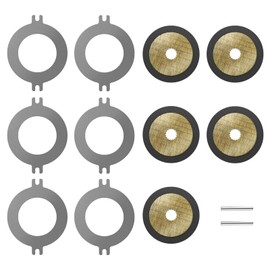 AM148465 Wet Brake Disk Kit Replace for John Deere Gator Utility XUV 625 825 835 855 865 Vehicles, AM140803 Park Brake Discs Kit