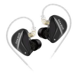 CCA Duo Dual Dynamic Driver IEM Earphones Worth USD18 (Non-MIC)