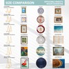 Plate Holder Easel Display Stand - 3 inch Metal Plate