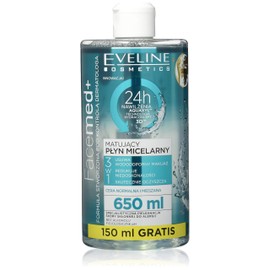 Eveline Cosmetics, Facemed Mattifying 3-in-1 Micellar Liquid 650 ml
