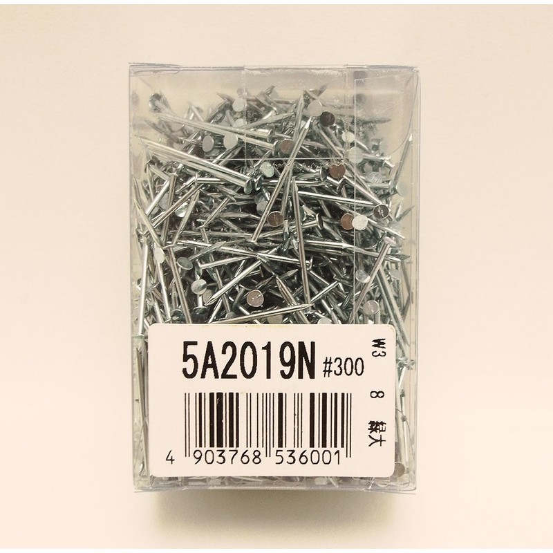 Wakaisangyo Wakaisangyo Uniqlo Flat Head Nails, 0.8 x 0.7 inches