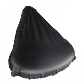 Bicycle Saddle Cover, Waterproof, Dustproof, Dirt-Proof, Elastic Rubber Band, Integrated Bicycle Seat Cover, Rain Cover, Stretchable, For All Seasons, One Style (Brown)