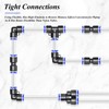 TAILONZ PNEUMATIC Clear 8 mm or 5/16 OD 5 mm