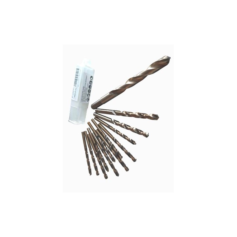 HSS CO 5 HSS-E DIN338 Industrial Metal Drill Bit 1.0-20.0