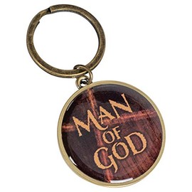 Man Of God Jeremiah 17:7 Trust Hope In The Lord Epoxy Christian Keyring