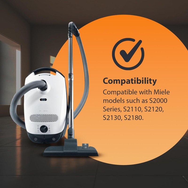 Replacement Vacuum Hose Compatible with Miele Classic C1, S2120, S2130,