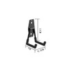 Teensery 2 Pcs Garage Hooks Wall Mounted Garage Storage Utility