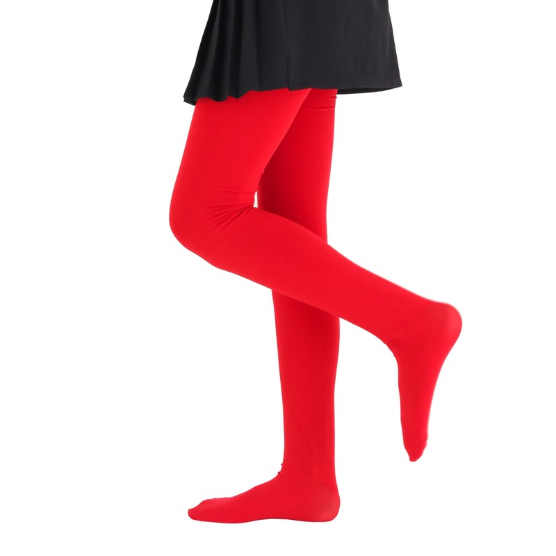 EVERSWE Girls Winter Warm Fleece Lined Tights Thick Dance Tights