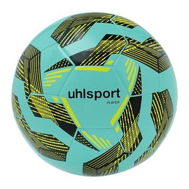 uhlsport Player Football Football Ball for Adults Size 5, Green/Black/Fluo Yellow