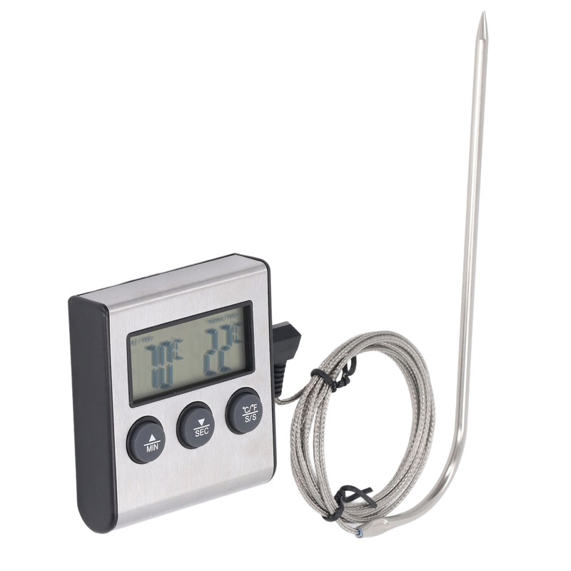 Meat Thermometer Electronic with Probe Digital Oven for Cooking Kitchen
