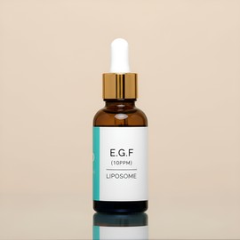 Langfang EGF liposome 10ppm undiluted solution 100% broken barrier strengthening protein ampoule, 1 piece, 30ml / 랑팡 EGF 리포좀 10ppm 원액 100% 무너진 장벽 강화 단백질 앰플, 1개, 30ml
