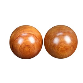Wooden Baoding Balls Health Exercise Balls Wood Chinese Health Massage Balls