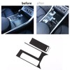 ABS Carbon Fiber Style Plastic Center Console Panel Cover Frame
