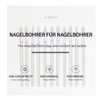 11pcs Nail Drill, Drill Bits for Nails, Nail Pieces for