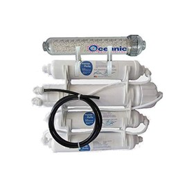 Portable Alkaline Mineral (Raises pH Level) 5-Stage Reverse Osmosis Water Purification System | 100 GPD pH Neutral RO Filtration