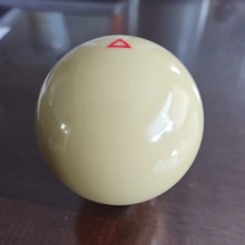none Pool Cue Ball 2" with Red Triangle Snooker