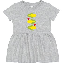 inktastic Corn Lover - Corn on The Cob Infant Dress 24 Months Heather Grey 39801