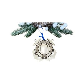 Coast Guard Wooden Christmas Tree Ornament Gift